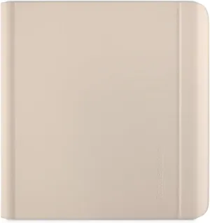 Kobo Libra Colour SleepCover Case | Sand Beige Notebook | Sleep/Wake Technology | Built-in 2-Way Stand | Vegan Leather | Compatible with 7” Kobo Libra Colour eReader