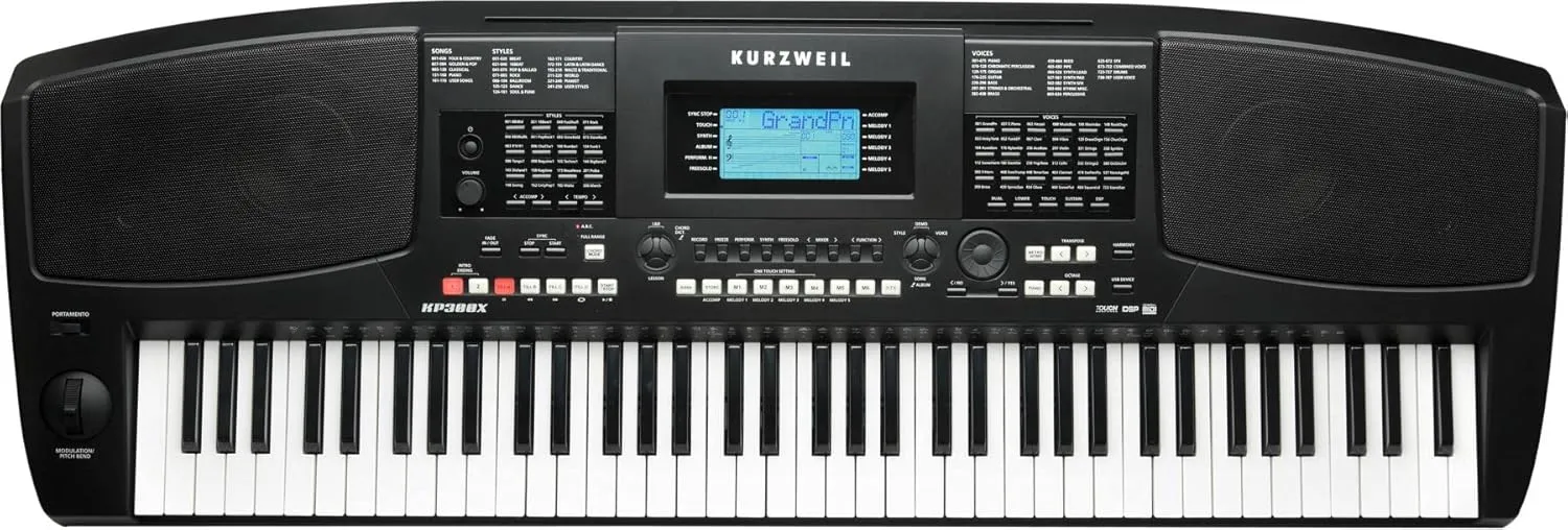 Kurzweil KP300X, 76-Key Portable Keyboard (AMS-KP-300X)