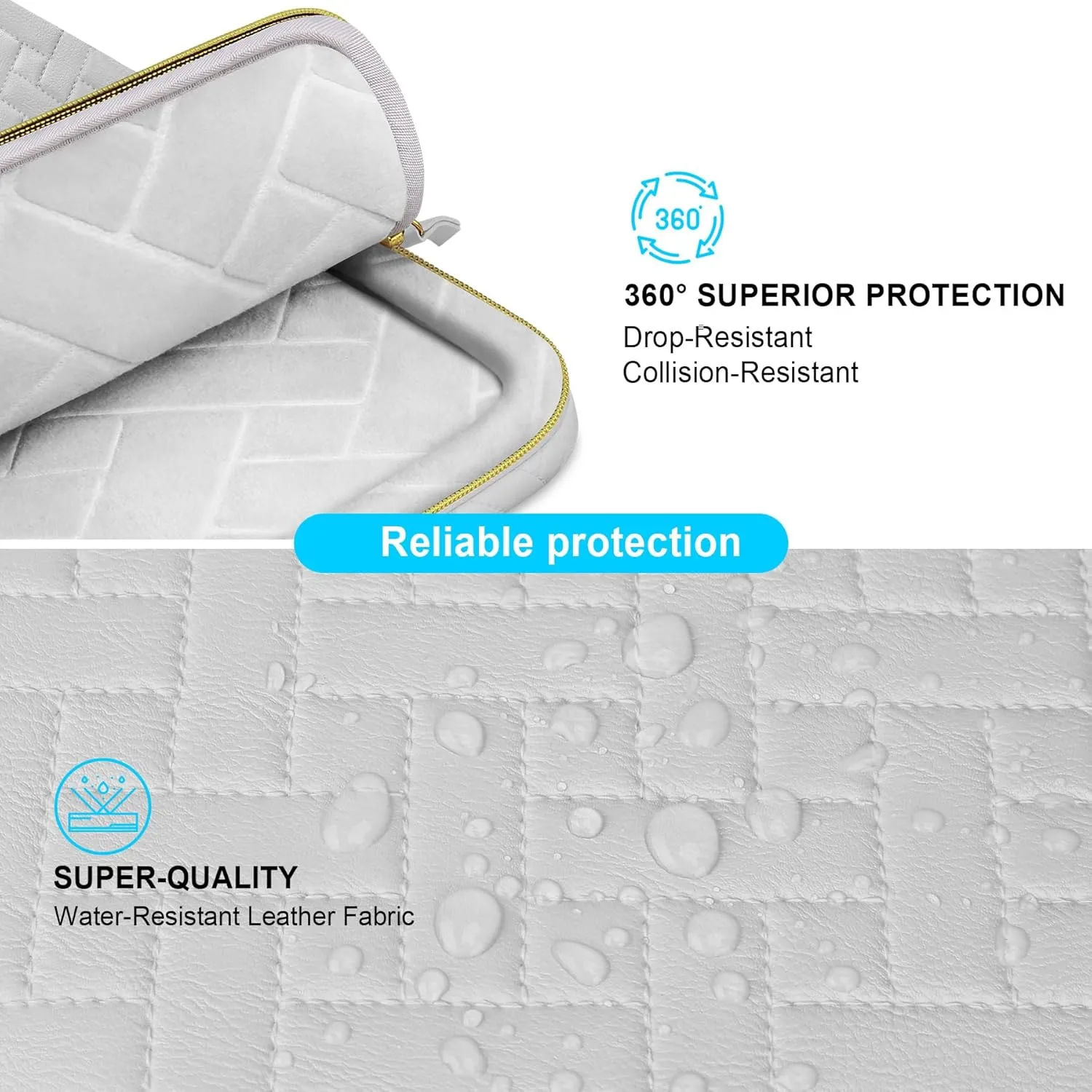 Lacdo 360° Protective Laptop Shoulder Bag for 13 inch New MacBook Air M4 A3240 2025, M3 A3113, M2 A2681, M1 A2337 A2179 A1932 | 13 inch MacBook Pro M2 M1 A2338 A2251 A2289 Computer Bag, Space Gray