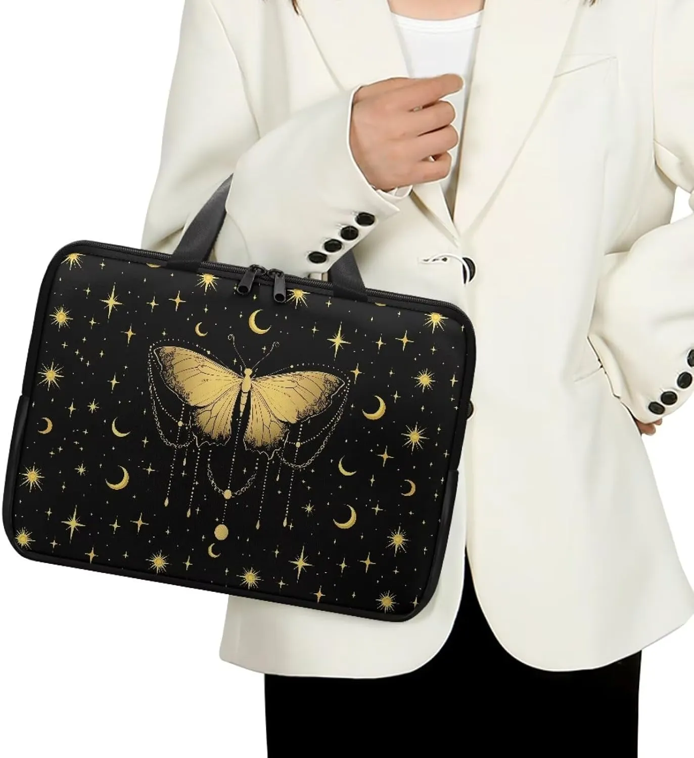 Laptop Bag for Women Men Portable Laptop Tote Bag Waterproof Computer Handbag Case Sleeve for Notebooks 10-17inch
