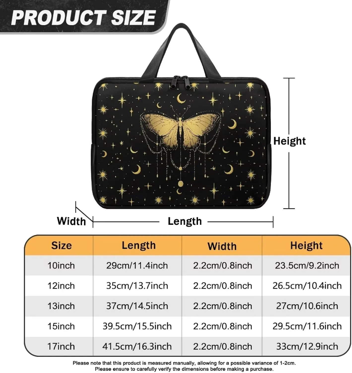 Laptop Bag for Women Men Portable Laptop Tote Bag Waterproof Computer Handbag Case Sleeve for Notebooks 10-17inch