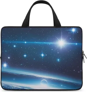 Laptop Case Sleeve Shockproof Computer Carrying Bag Astronomical Art Laptop Bag Tote Lightweight Notebook Case Cover Traveling Briefcase Handle Bags for Travel Business 17inch