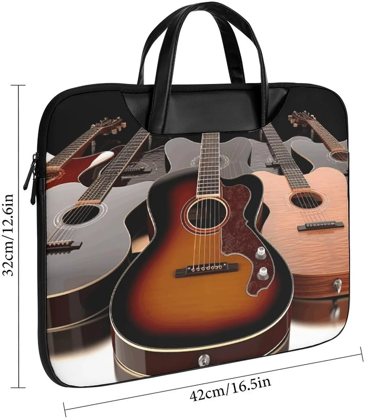 Laptop Shoulder Bag 16.5 Inch Laptop Bag Llama And Alpaca Computer Bag Messenger Bag for Men Women