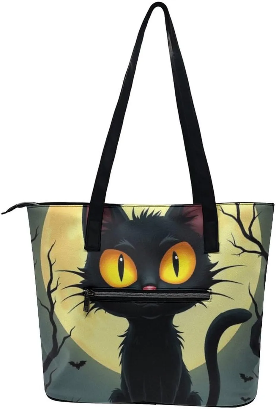 Large Capacity Shoulder Bag for Women PU Leather Shoulder Tote Handbag Clutch Bag Aesthetic Travel Work Picnic