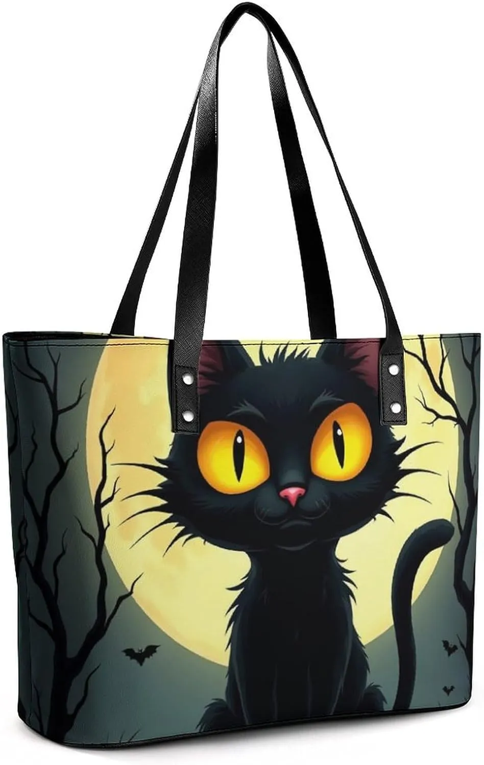 Large Capacity Shoulder Bag for Women PU Leather Shoulder Tote Handbag Clutch Bag Aesthetic Travel Work Picnic
