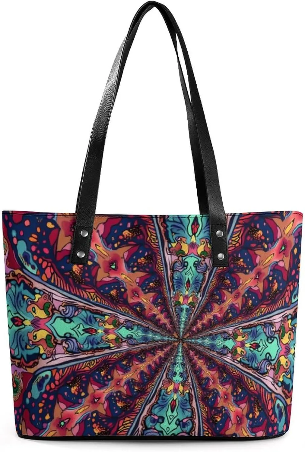 Large Shoulder Bag for Women, PU Leather Beach Tote Bag Waterproof, Swim Gym Shopping Travel Bag Clutch Bag