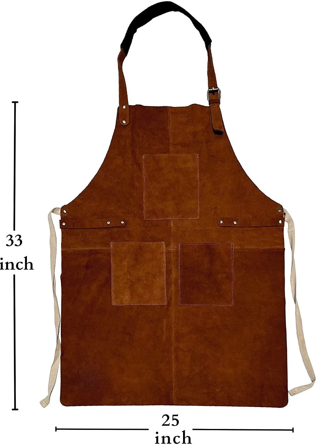 Leather Aprons for BBQ - Leather apron for men blacksmith apron