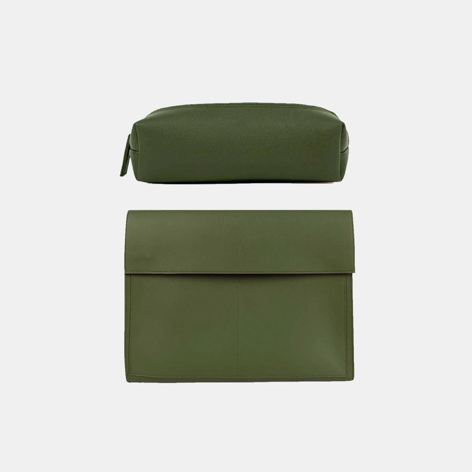 Leather Document Holder   Mini Case