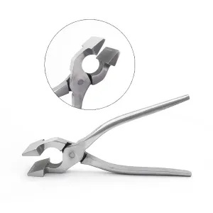 Leather Flat Nose Duckbill Pliers