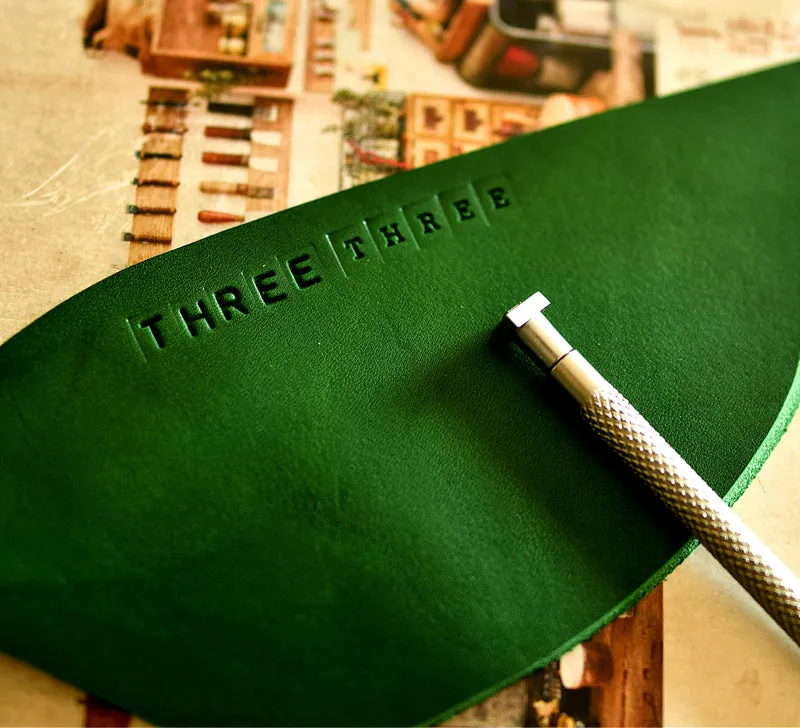 Leather Letter Punching Number Stamp Printing Tool Set Leather Carving Personalized Logo Handmade Leather Goods DIY