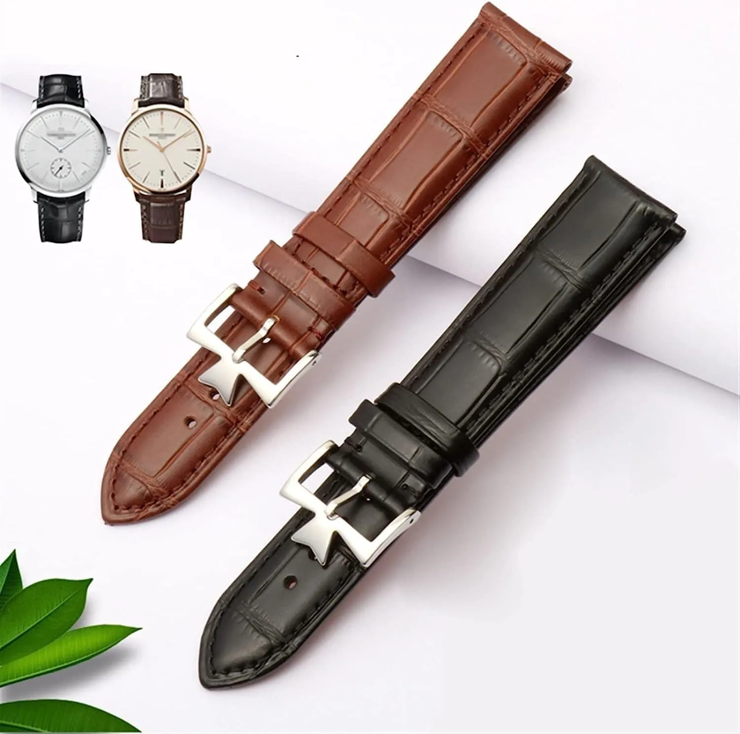 Leather Watch Band For Vacheron Constantin Patrimony VC Replacement Strap Accessories 19mm 20mm 21mm 22mm