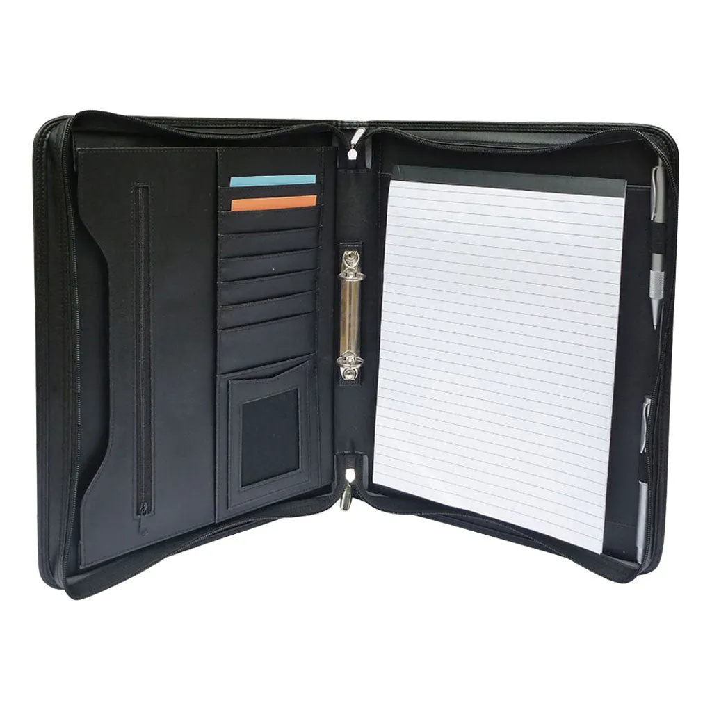 Legend Windsor 1118 Zip Portfolio 2 Ring