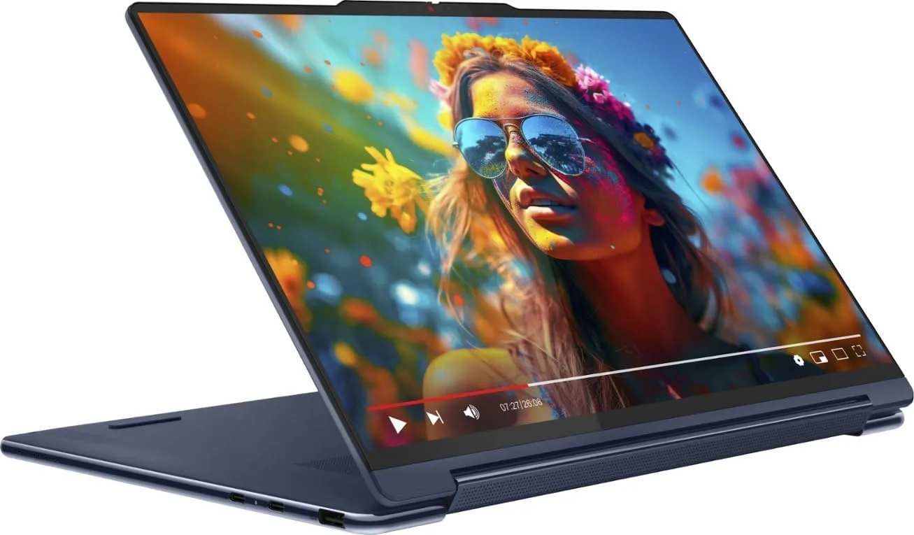 Lenovo Yoga 9i AI Powered 2-in-1 Laptop 14.0" 120 Hz Touchscreen OLED 2.8K (Intel Ultra 7-155H, 16GB LPDDR5X, 2TB PCIe SSD, Active Pen, Backlit KYB, FP Reader, 2 Thunderbolt 4, Win 11 Pro) w/DKZ Hub