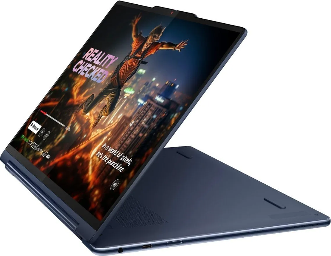 Lenovo Yoga 9i AI Powered 2-in-1 Laptop 14.0" 120 Hz Touchscreen OLED 2.8K (Intel Ultra 7-155H, 16GB LPDDR5X, 2TB PCIe SSD, Active Pen, Backlit KYB, FP Reader, 2 Thunderbolt 4, Win 11 Pro) w/DKZ Hub