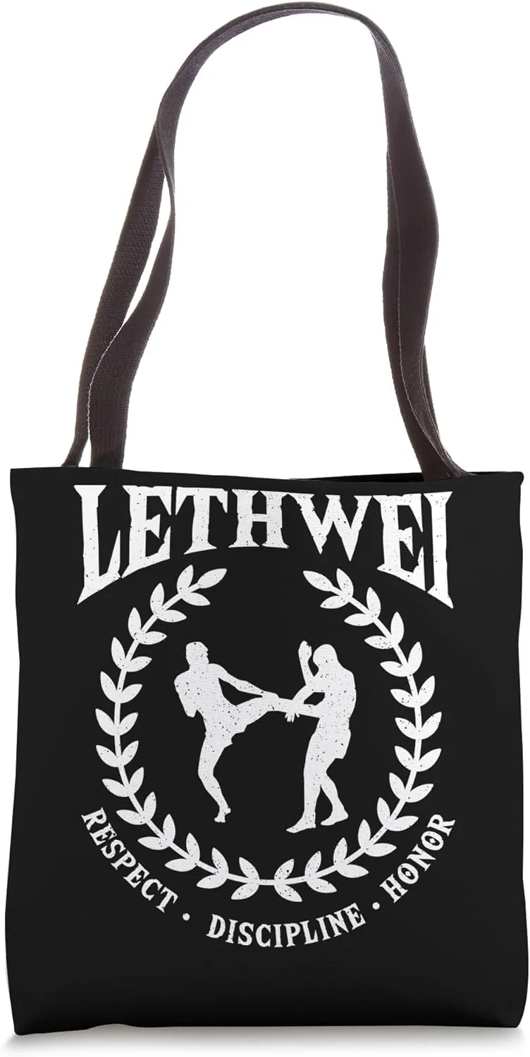 Lethwei Respect Discipline Honor Tote Bag