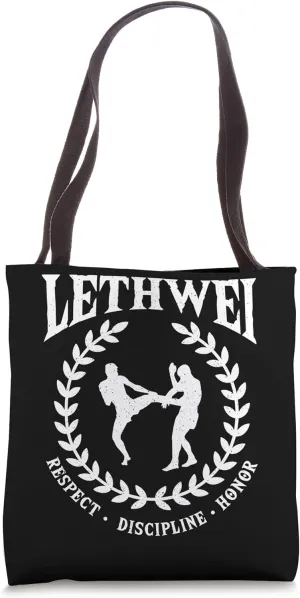 Lethwei Respect Discipline Honor Tote Bag