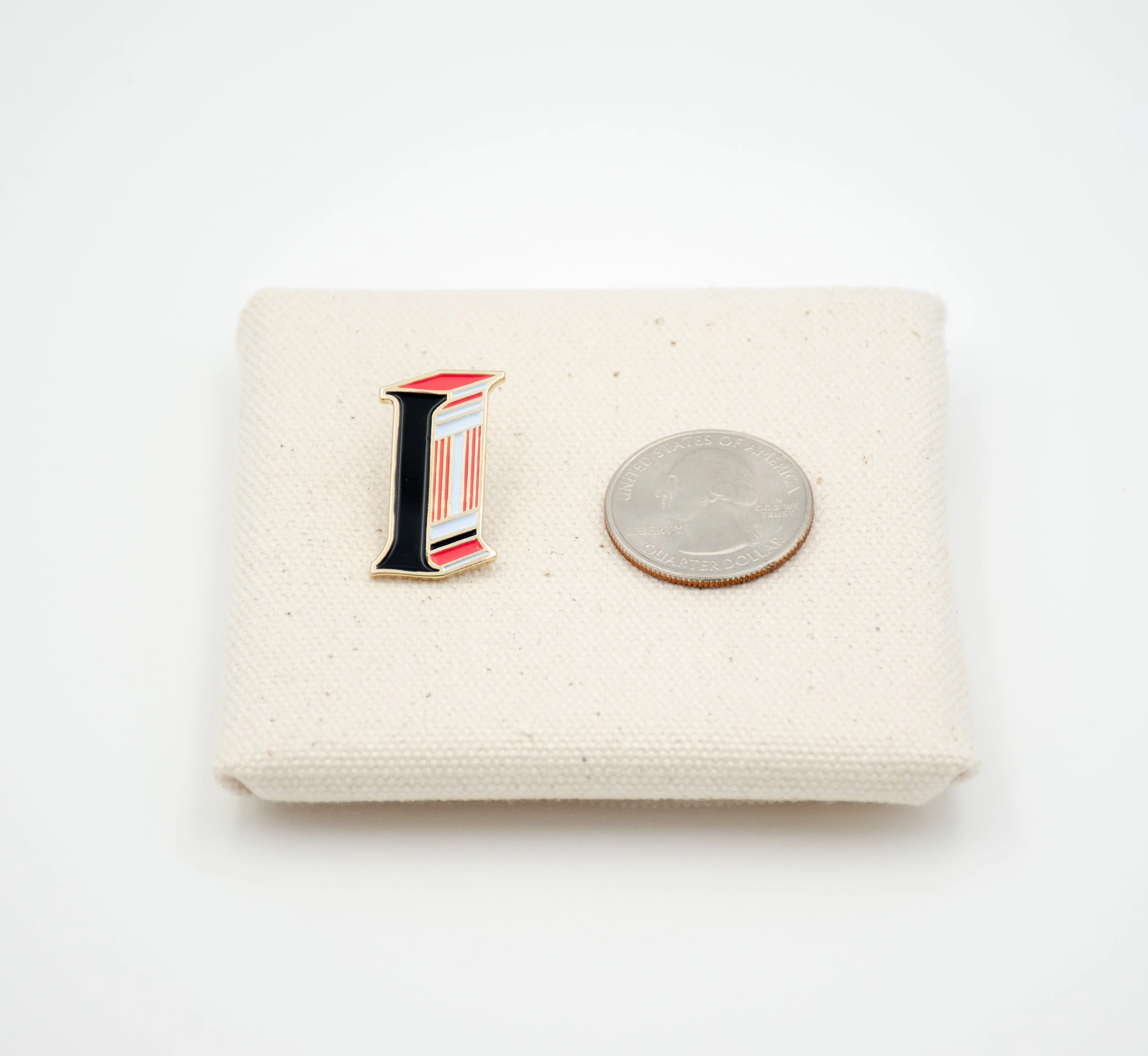 Letter "I" Pin