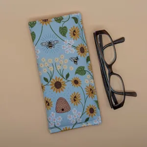 Light Blue and Bees Eyeglass holders