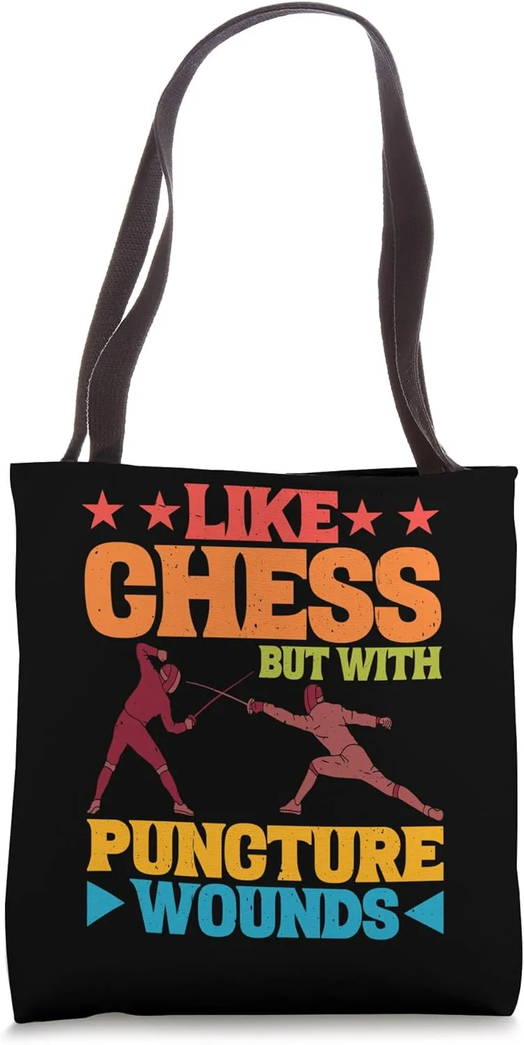 Like Chess But With Puncture Wounds - Tote Bag