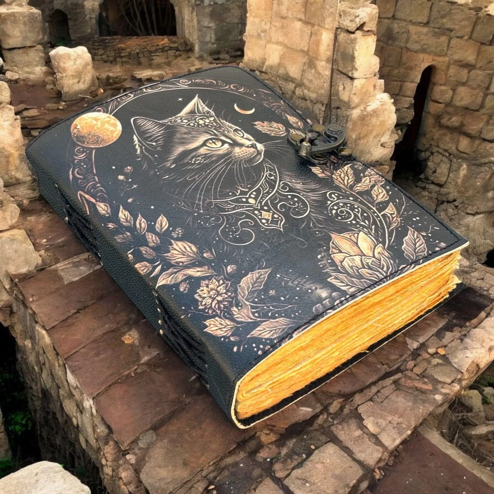 Little Witch Cat Spell Book of shadow