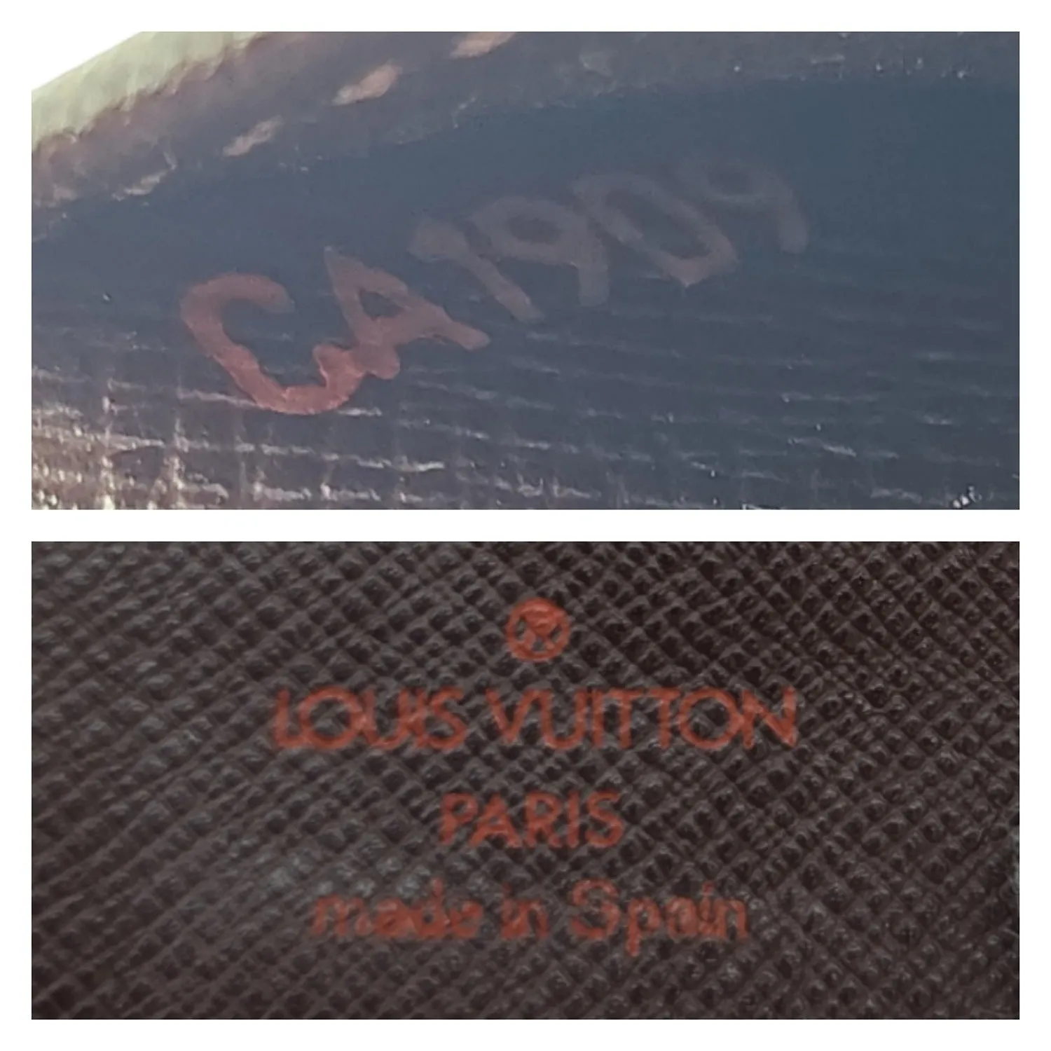 Louis Vuitton Damier Ebene Small Ring Agenda Cover