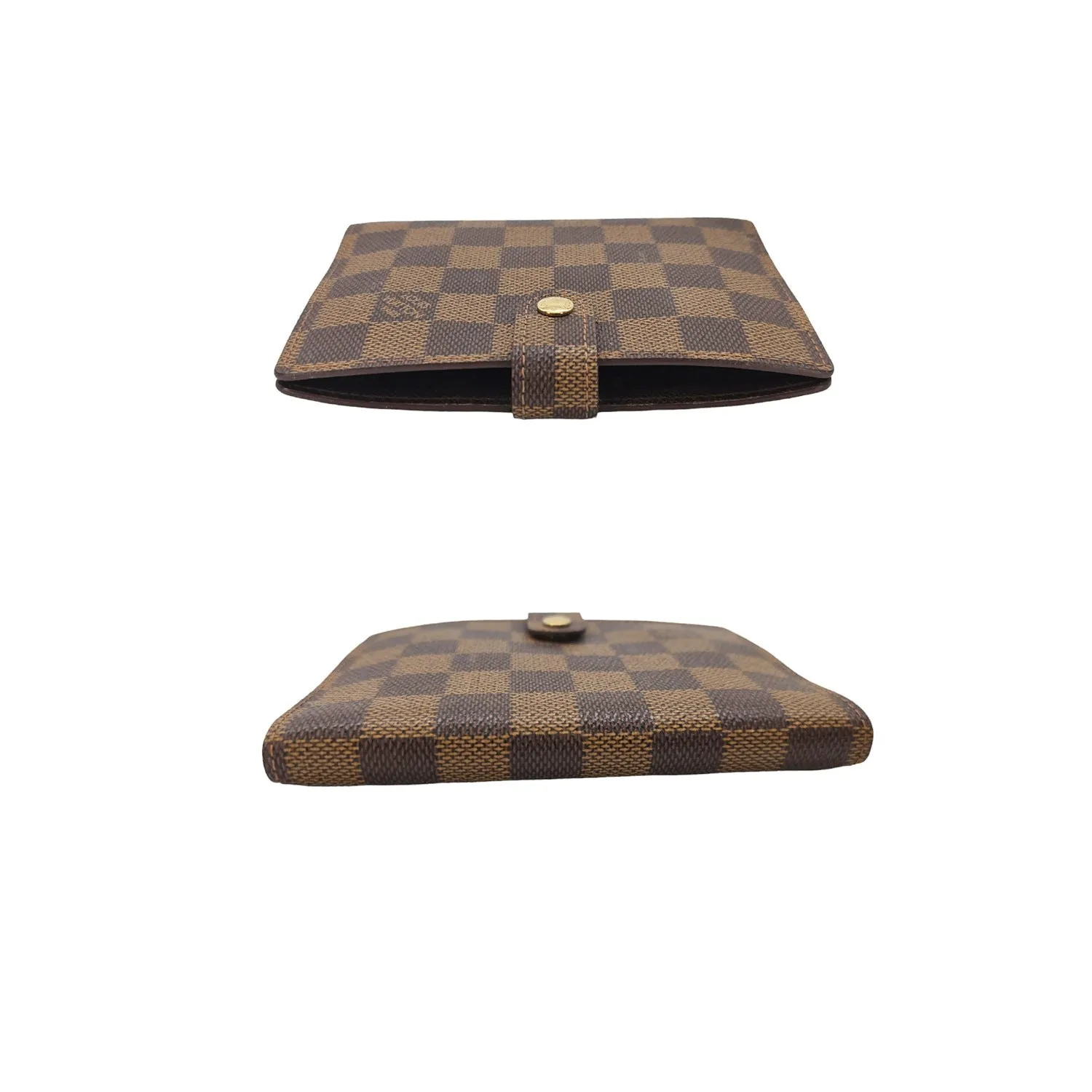 Louis Vuitton Damier Ebene Small Ring Agenda Cover