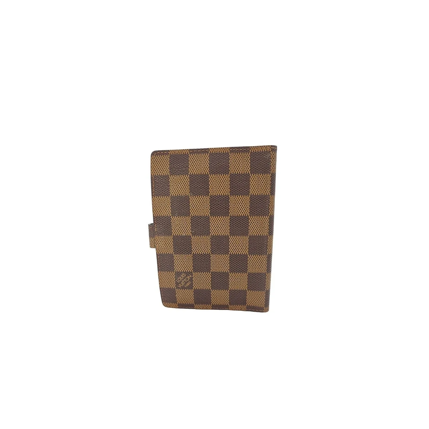 Louis Vuitton Damier Ebene Small Ring Agenda Cover