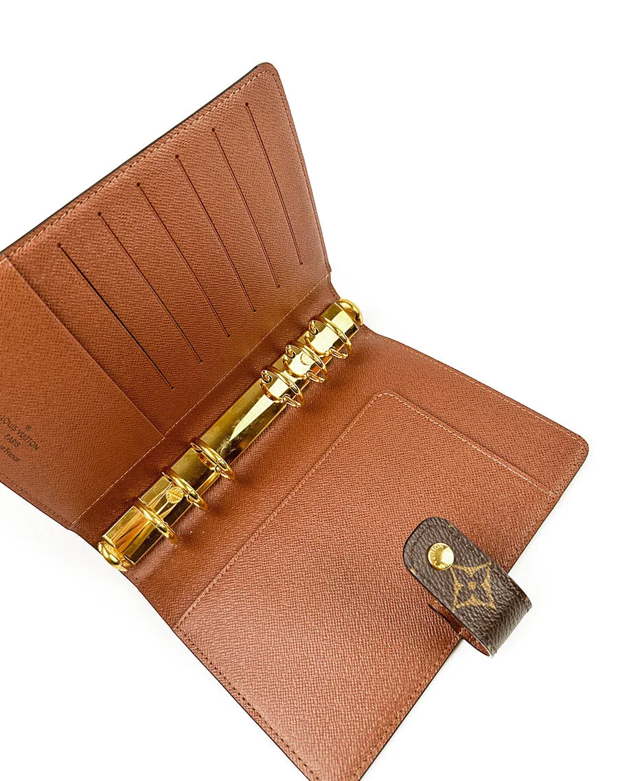 Louis Vuitton Medium Ring Agenda Cover Monogram