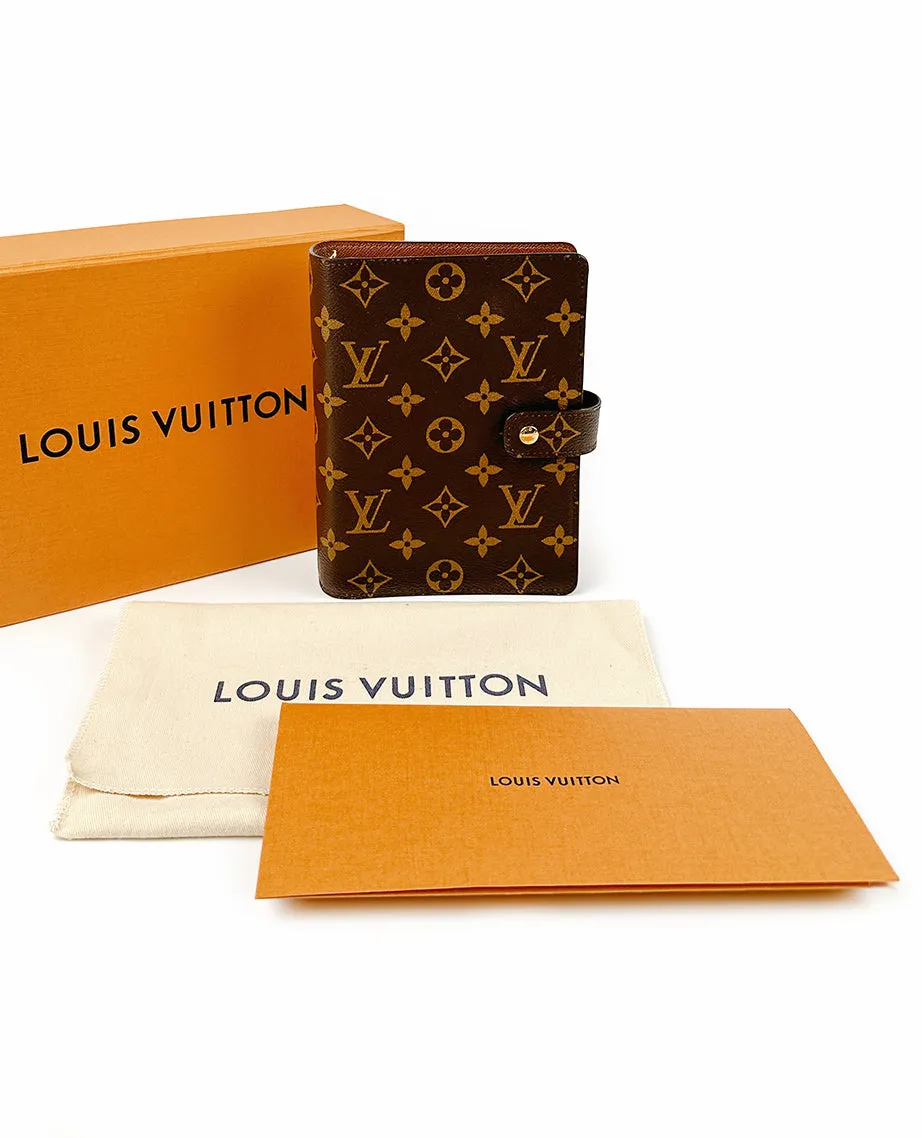 Louis Vuitton Medium Ring Agenda Cover Monogram