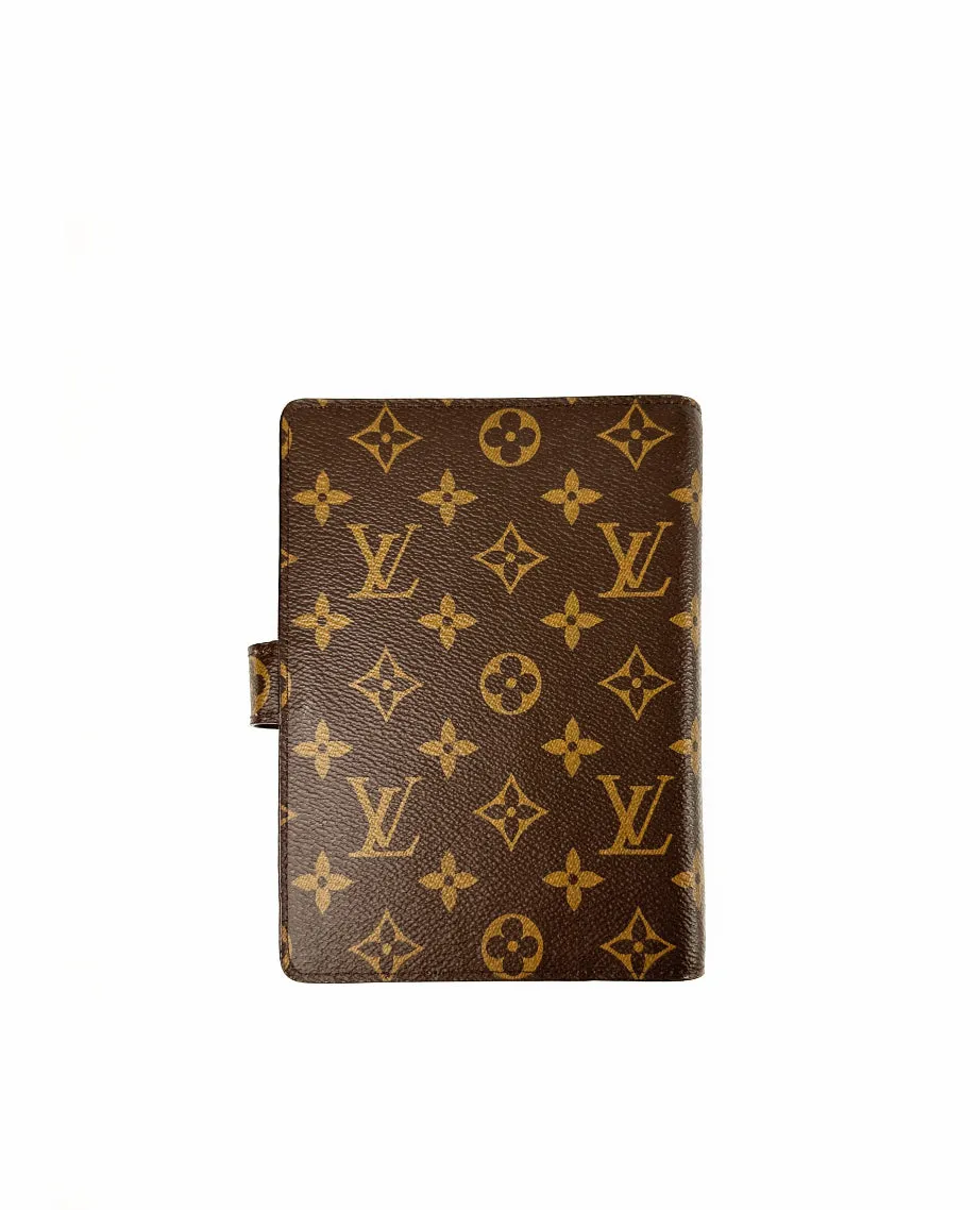 Louis Vuitton Medium Ring Agenda Cover Monogram