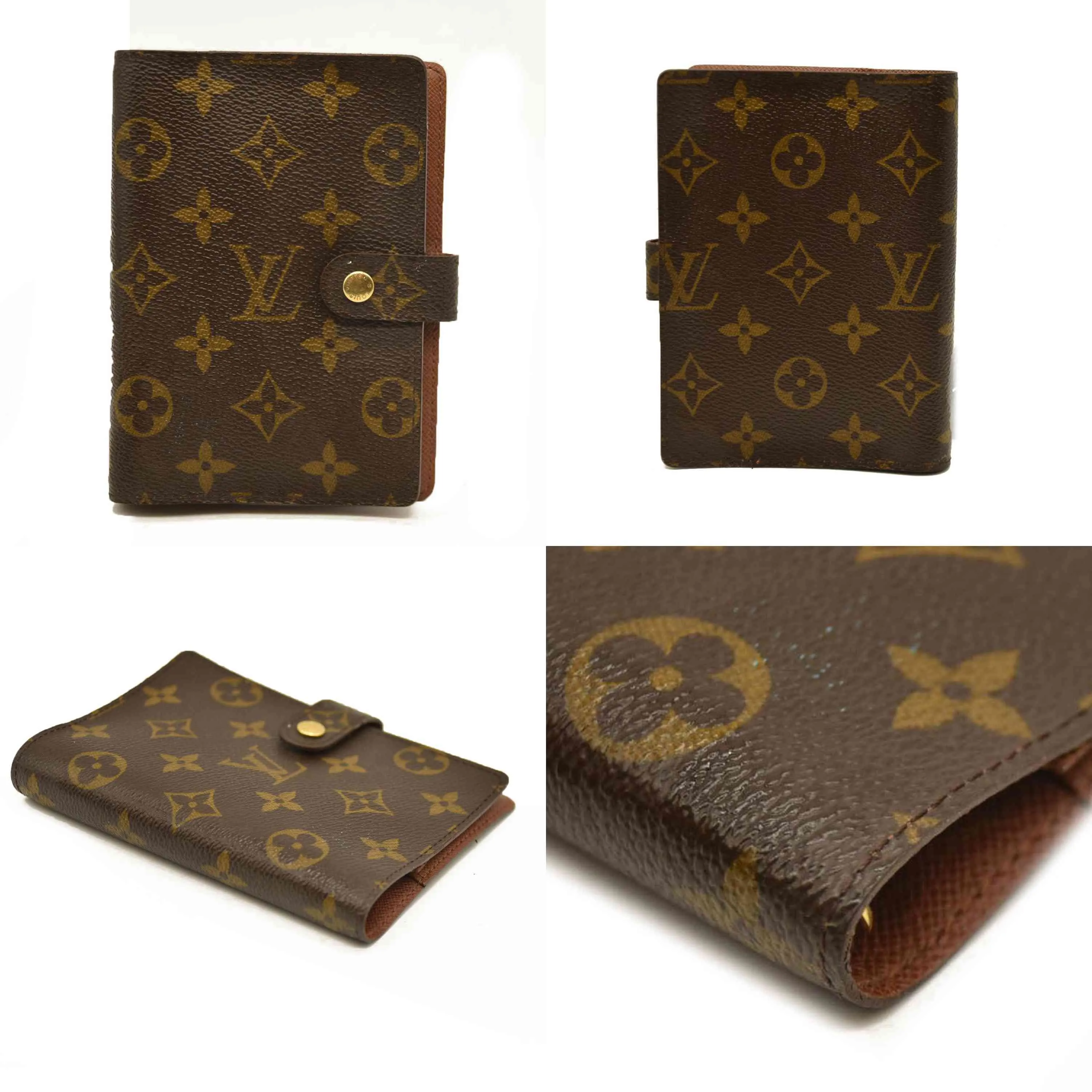 Louis Vuitton  Monogram Small Ring Agenda Cover CA0949