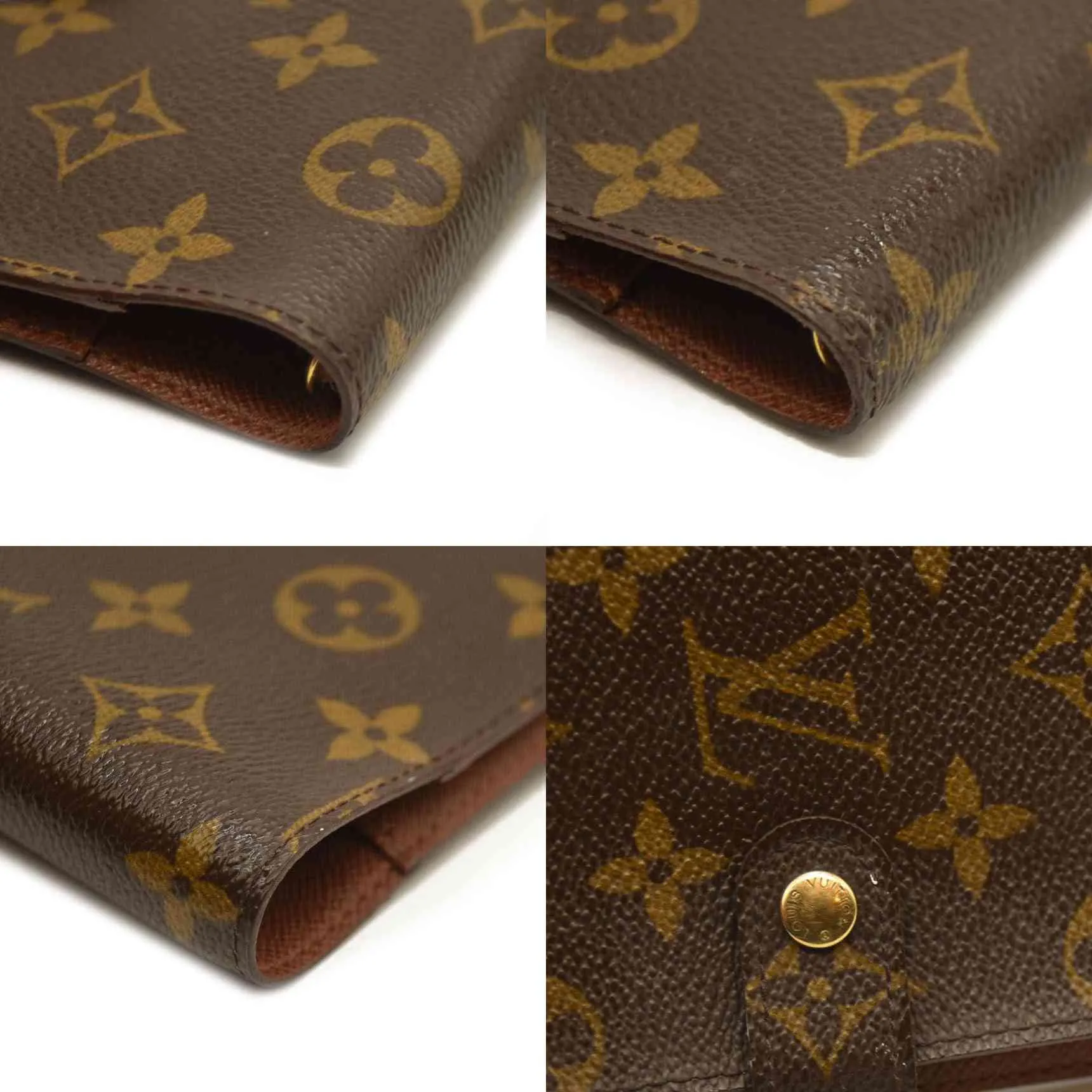 Louis Vuitton  Monogram Small Ring Agenda Cover CA0949