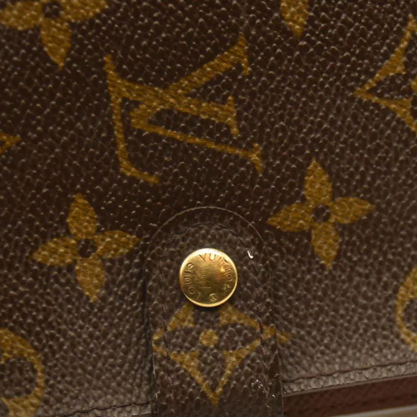 Louis Vuitton  Monogram Small Ring Agenda Cover CA0949