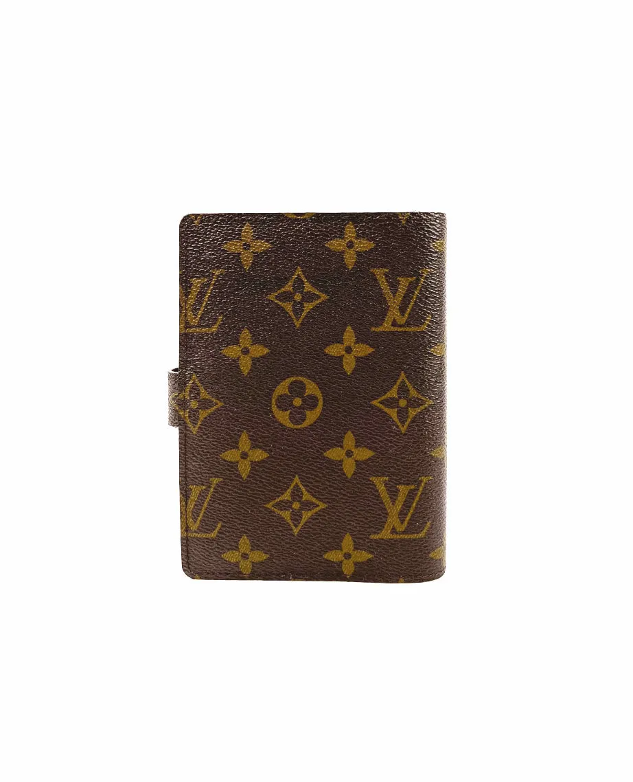 Louis Vuitton Small Ring Agenda Cover Monogram
