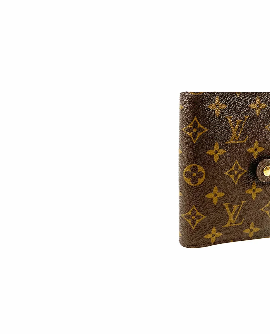 Louis Vuitton Small Ring Agenda Cover Monogram