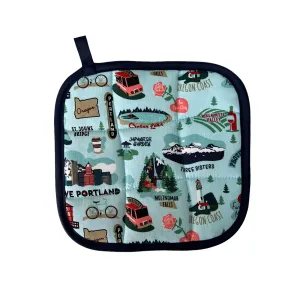 Love for Oregon Pot Holder