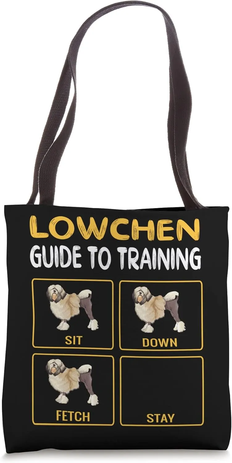 Lowchen Guide To Training Dog Obedience Tote Bag