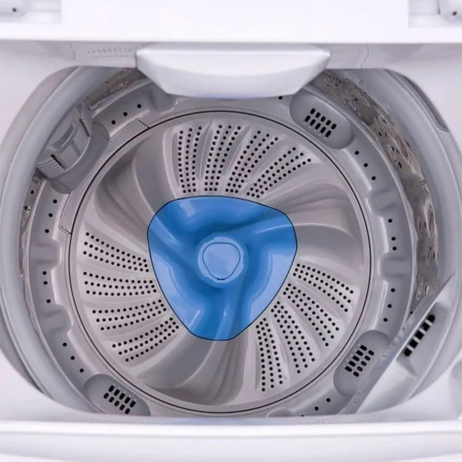 Magic Chef Top Load Washing Machine, Portable Washer, LED Display, 1.7 Cubic Feet, White
