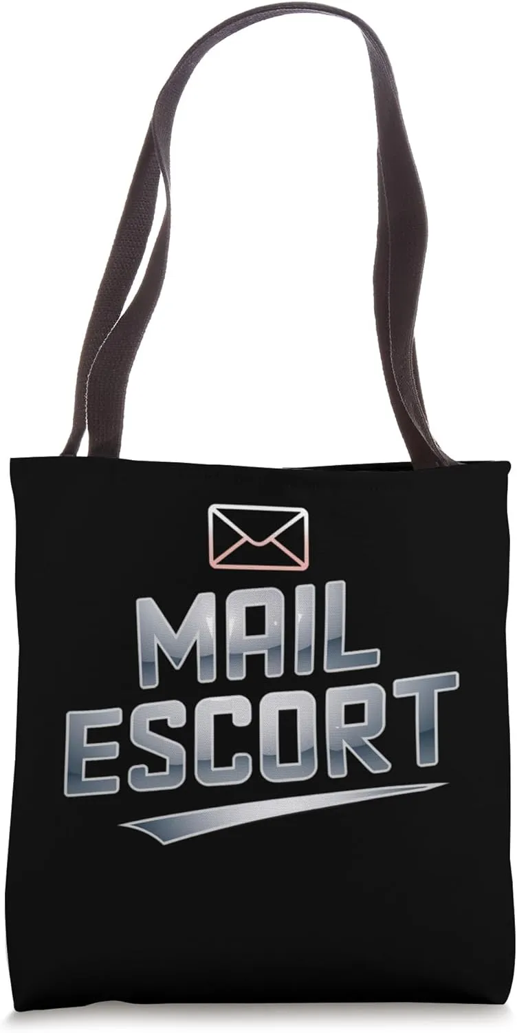 Mail Escort Shirt Fun Postal Worker Collection Tote Bag