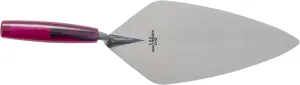 MARSHALLTOWN London Brick Trowels, Plastic Handle Material, London Pattern, 330MM Length, 137MM Width, Made in the USA, 33P13