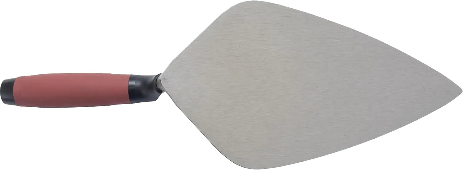 MARSHALLTOWN London Wide Brick Trowels, DuraSoft Handle Material, 146mm Width, 305mm Length, Made In The USA, 34 12FG