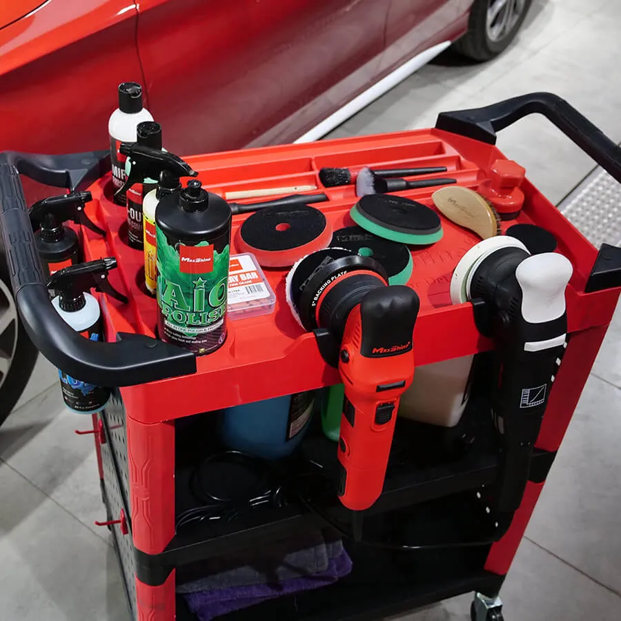 Maxshine Premium Heavy Duty Detailing Cart New 2023