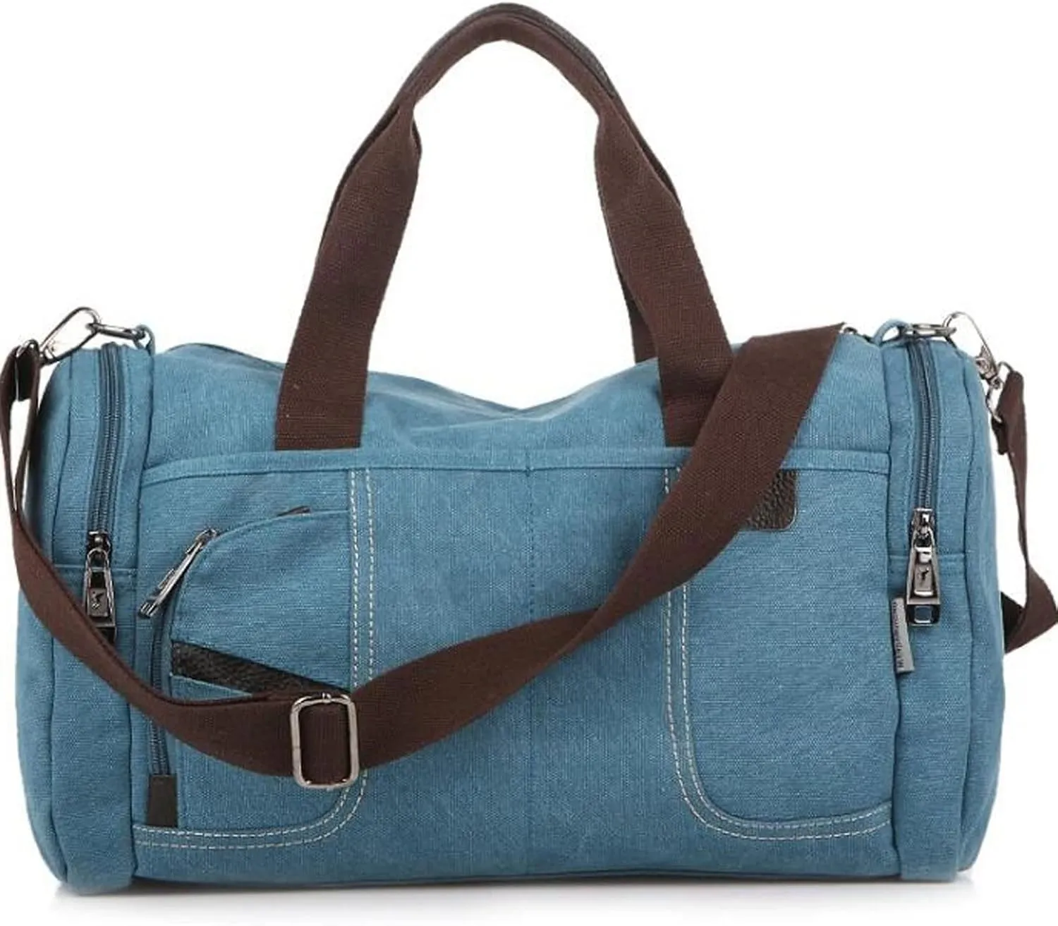 Men's and Women's Large Sports Training Fitness Durable Multifunctional Handbag Crossbody Bag Outdoor Canvas Padded Bag