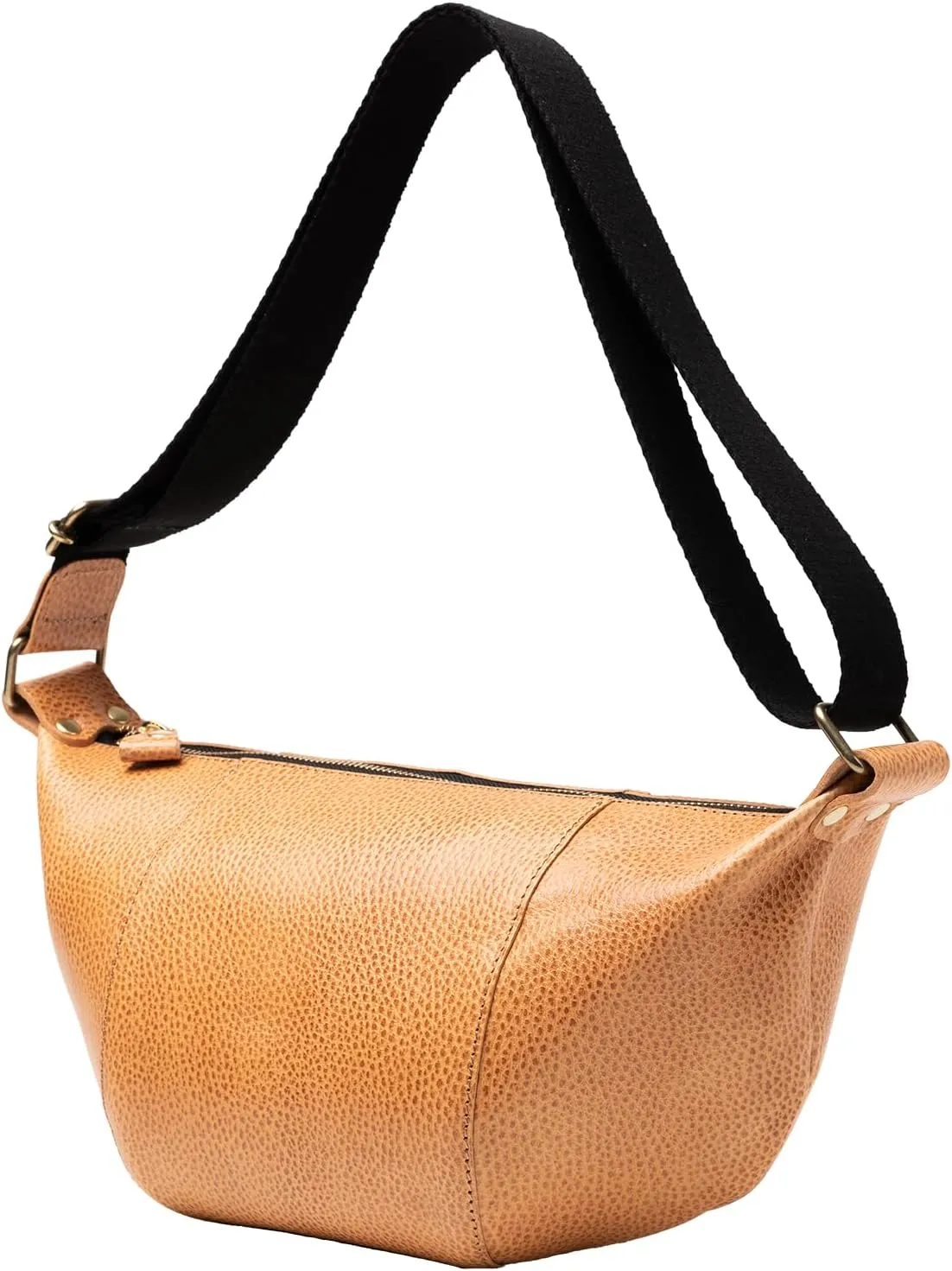 Mens Womens Genuine Italian Crossbody Leather Bag Stylish One shoulder Bag With Inner Pocket and Adjustable Strap