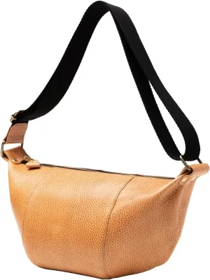 Mens Womens Genuine Italian Crossbody Leather Bag Stylish One shoulder Bag With Inner Pocket and Adjustable Strap