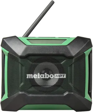 Metabo HPT 18V MultiVolt™ Cordless Bluetooth Radio | Tool Only - No-Battery | 18 Hour Runtime | AM/FM | 9 Presets | AC Adapter Included | Lifetime Tool Warranty | UR18DAQ4