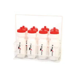 Metal Bottle Carrier with 8 Bottles