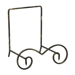 Metal Easel Bird Bath Display