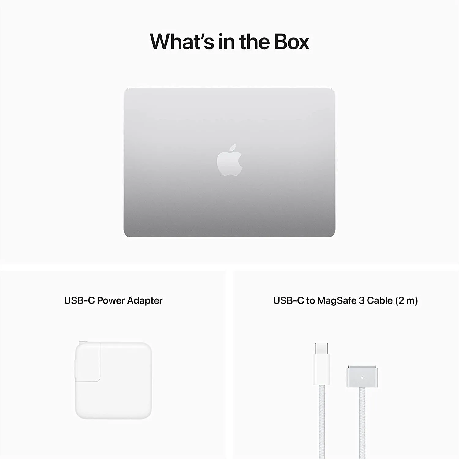 Mid 2022 Apple MacBook Air with Apple M2 Chip (13.6-inch, 8GB RAM, 256GB SSD) - Silver (Renewed)