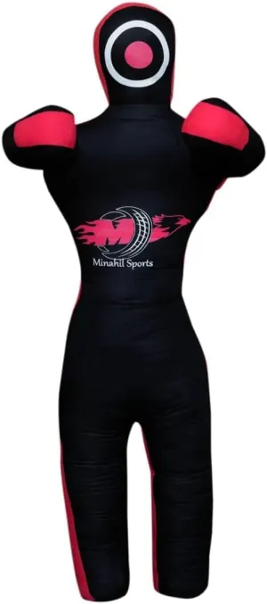 MMA Martial Arts Grappling Canvas Standing and Hanging Dummy Open Hands, Punching Bag Submission, Judo Karate, Boxing, Jiu Jitsu Unfilled